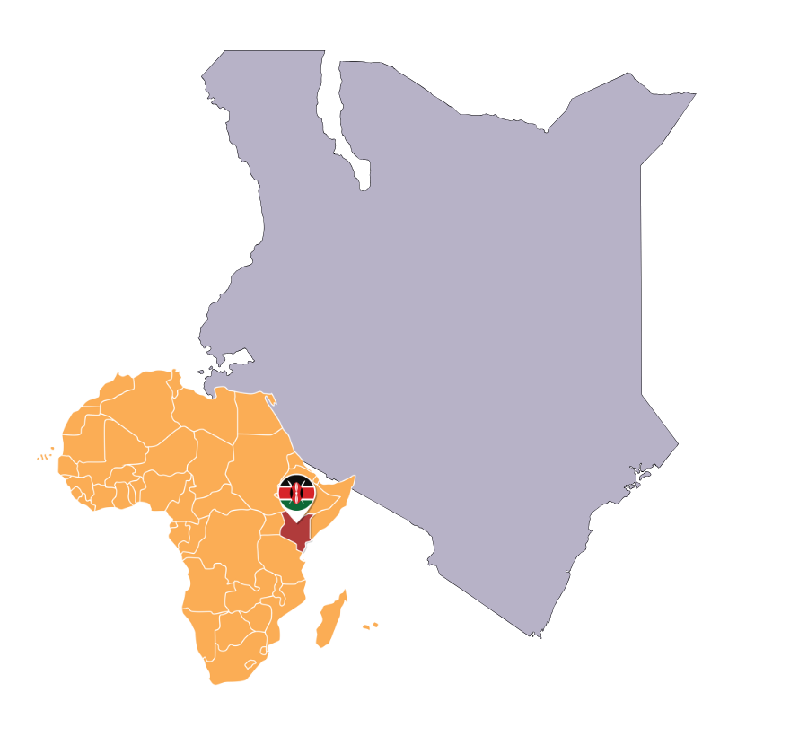 Kenya Safari Map by The Luxury Africa DMC